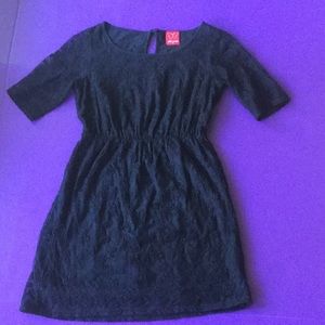 Black Lace Ella Moss Girls Dress